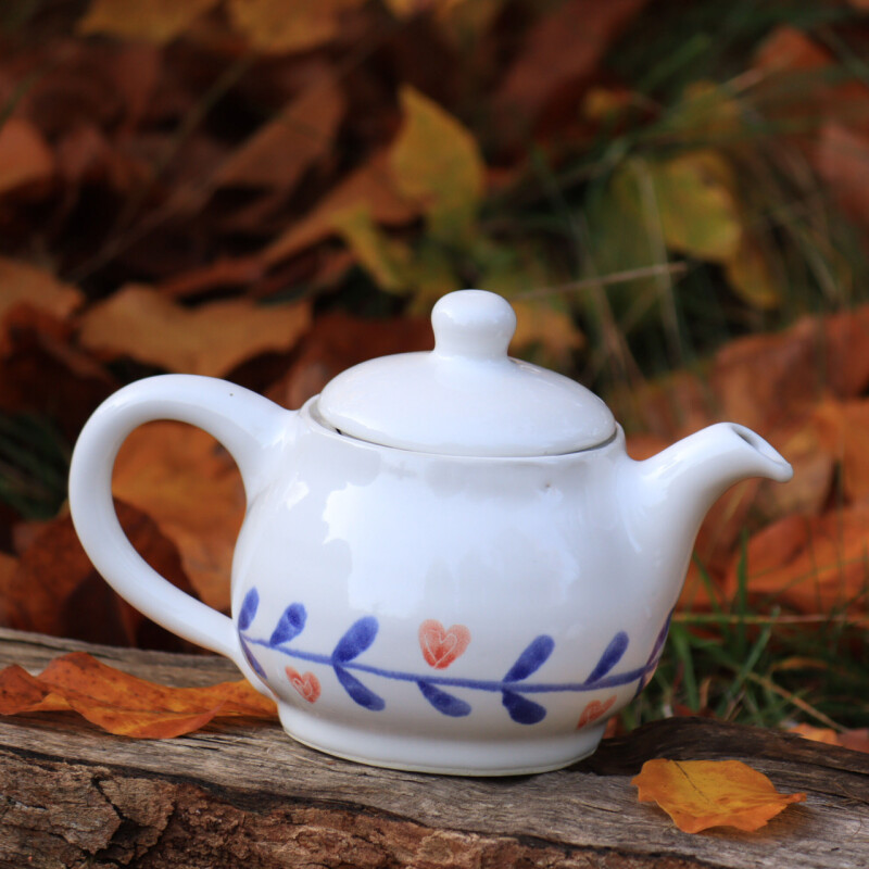 Čajová konvička s malováním