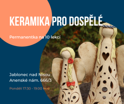 Keramika pro dospělé - permanentka