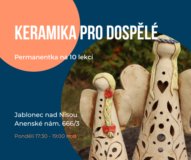 Keramika pro dospělé - permanentka